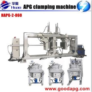 Standard APG clamping machine HAPG_860_2